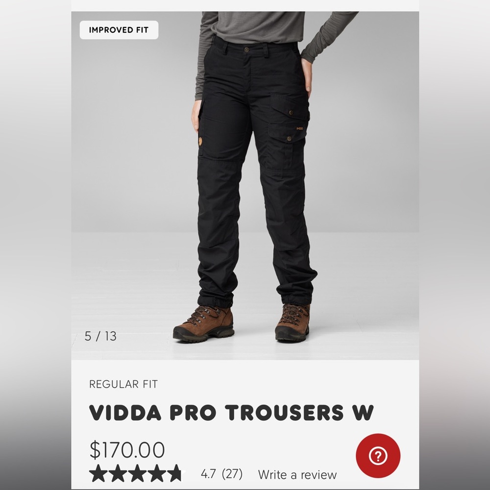 Women’s FjallRaven Pants